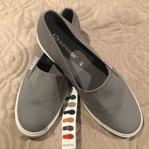 Superga Gray Sage Orchestra Slide Size41/ US 9 1/2